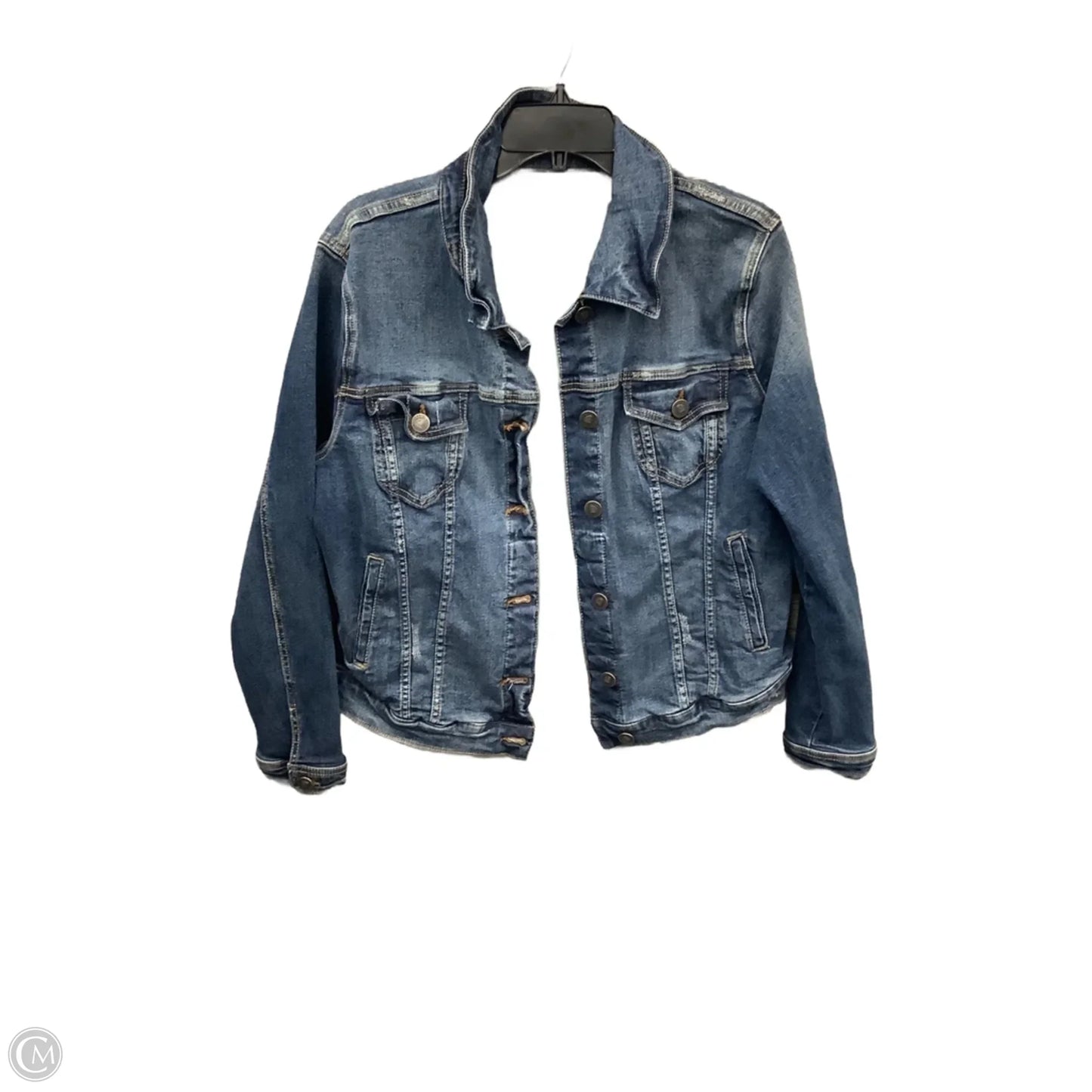 Jacket Denim By Torrid In Blue Denim, Size: L