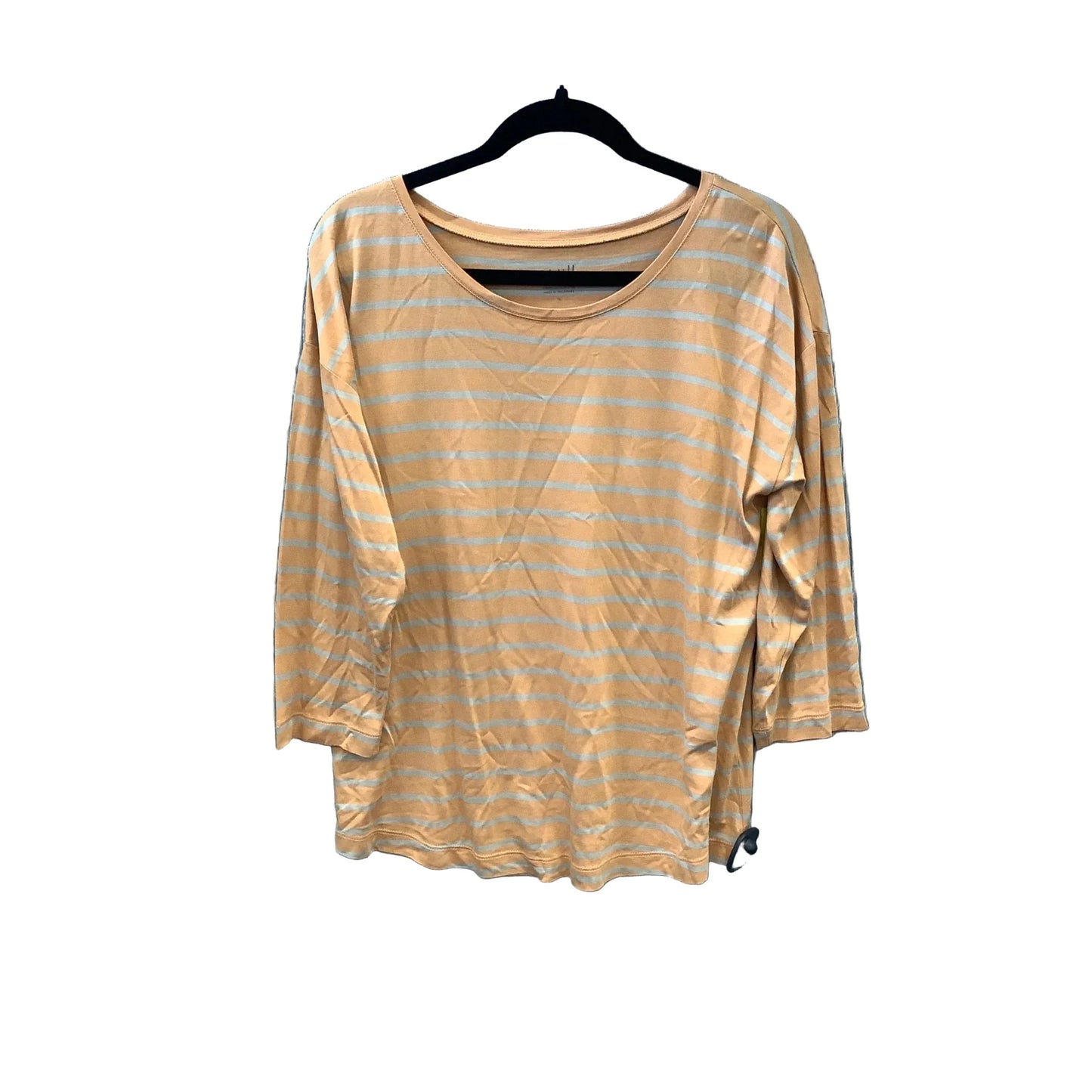 Top Long Sleeve By J. Jill In Striped Pattern, Size: M