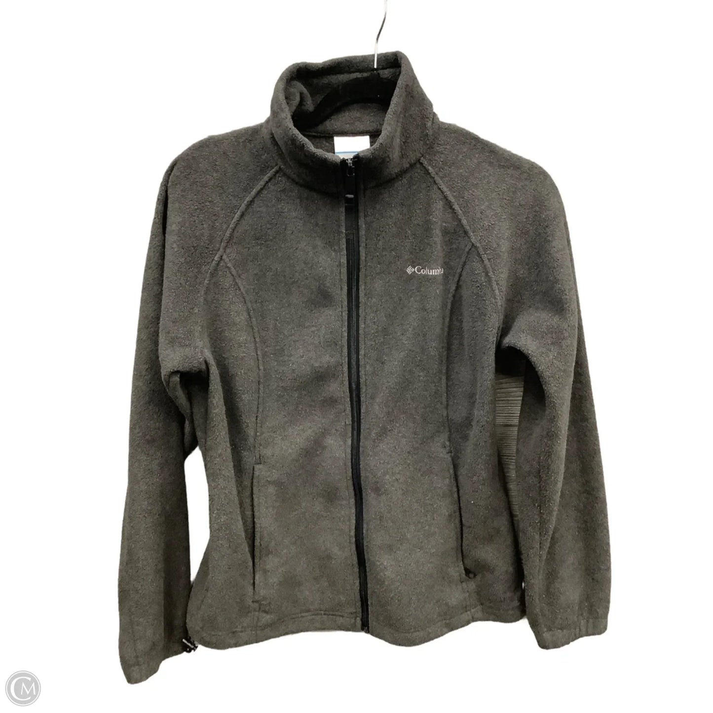 Jacket Fleece By Columbia In Grey, Size: M
