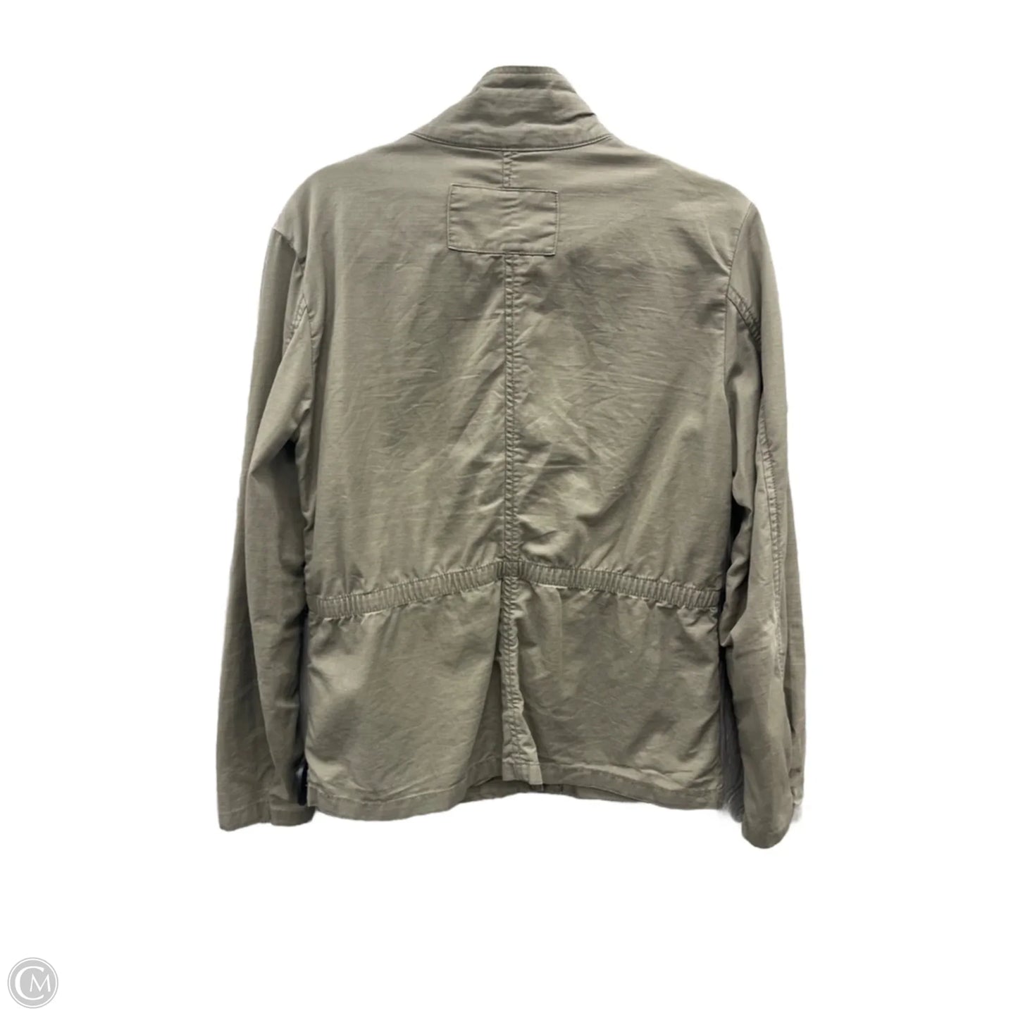 Jacket Moto By H&m In Green, Size: L