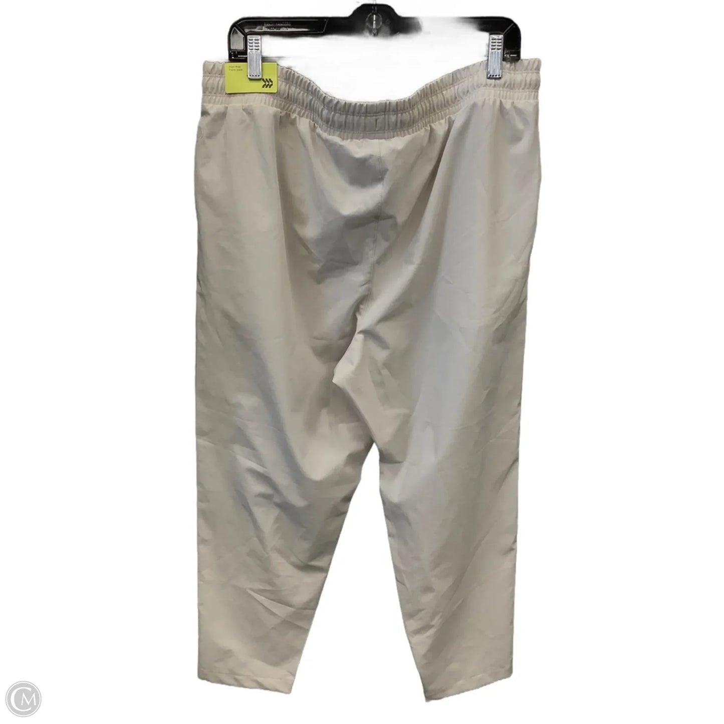 Athletic Pants By All In Motion In Cream, Size: Xl