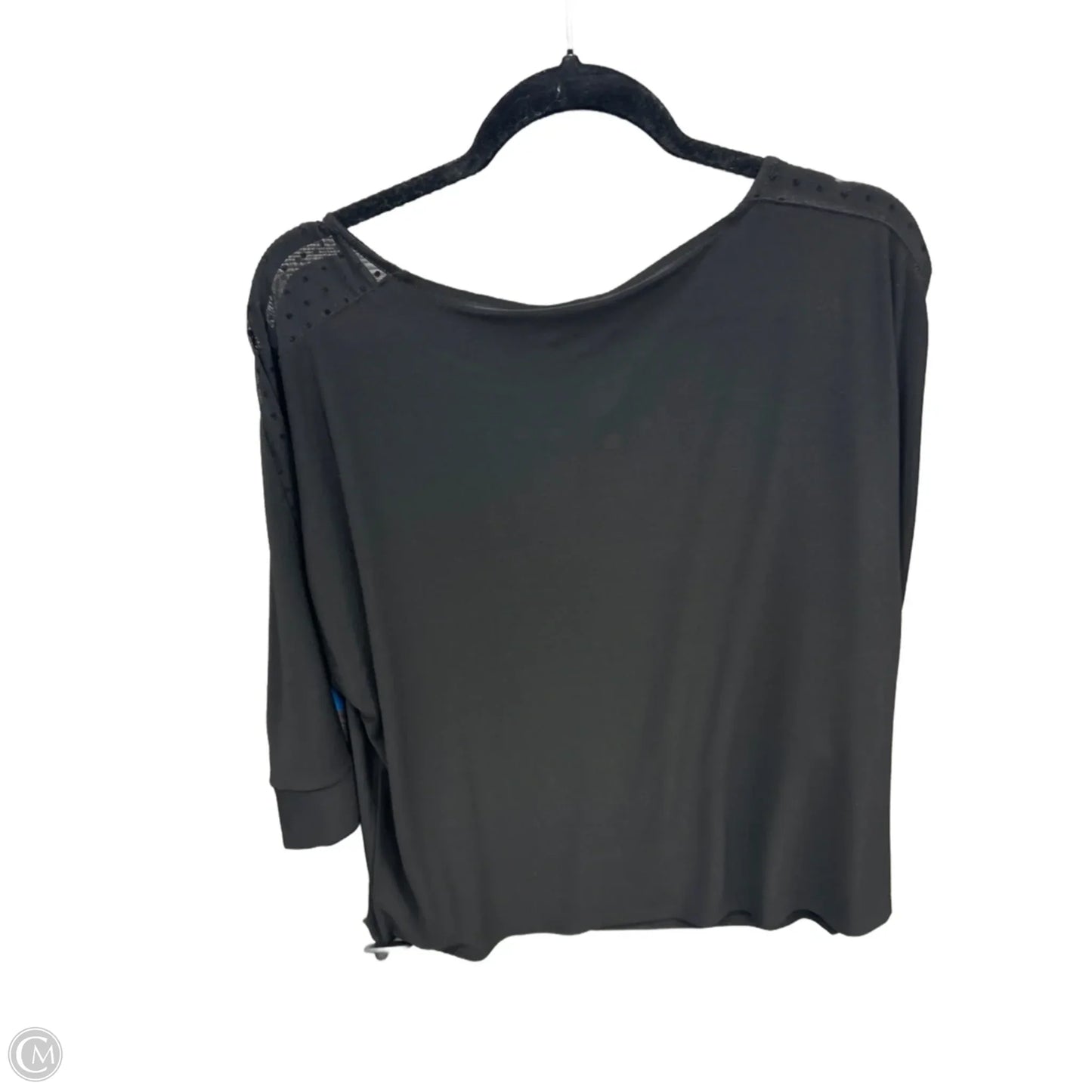 Top Long Sleeve By Jones New York In Black, Size: Xl