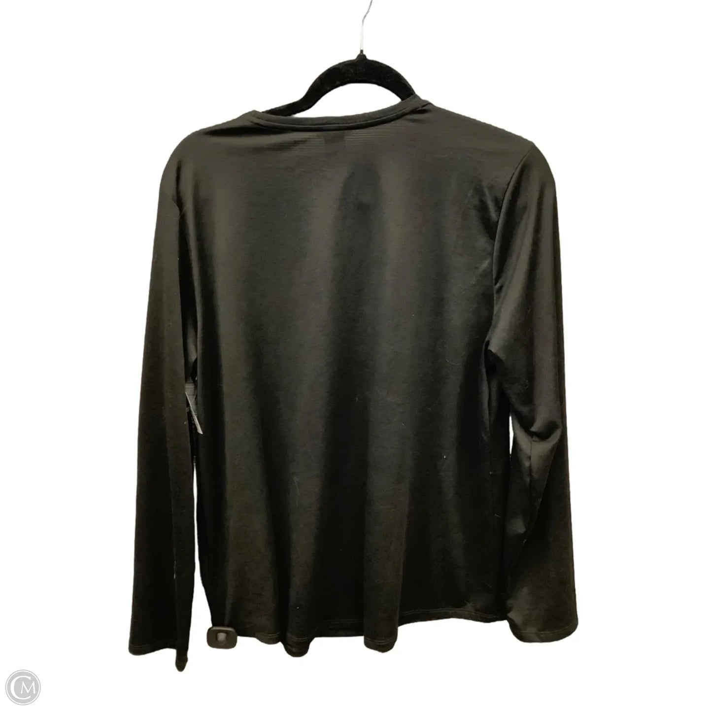Athletic Top Long Sleeve Crewneck By The North Face In Black, Size: M