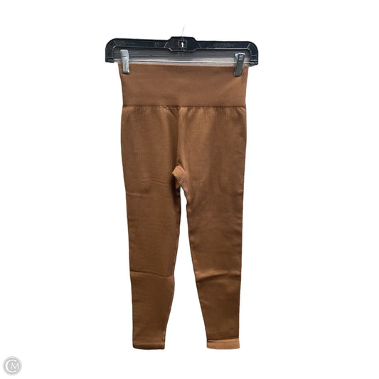 Athletic Leggings By Clothes Mentor In Brown, Size: M
