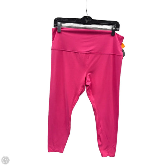 Athletic Leggings By All In Motion In Pink, Size: Xxl