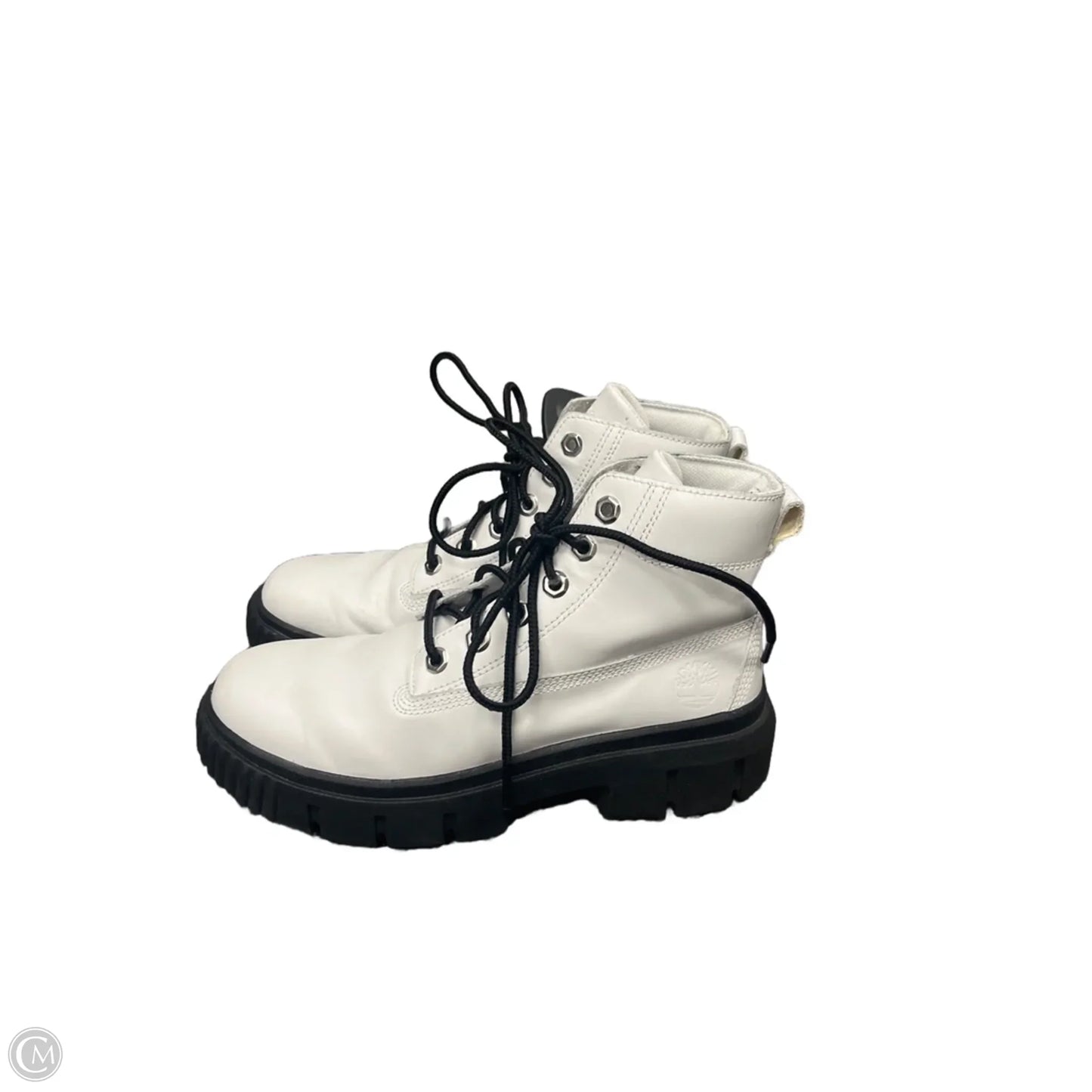 Boots Hiking By Timberland In White, Size: 8