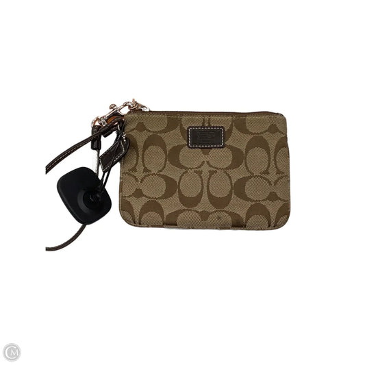 Wristlet Designer By Coach, Size: Small
