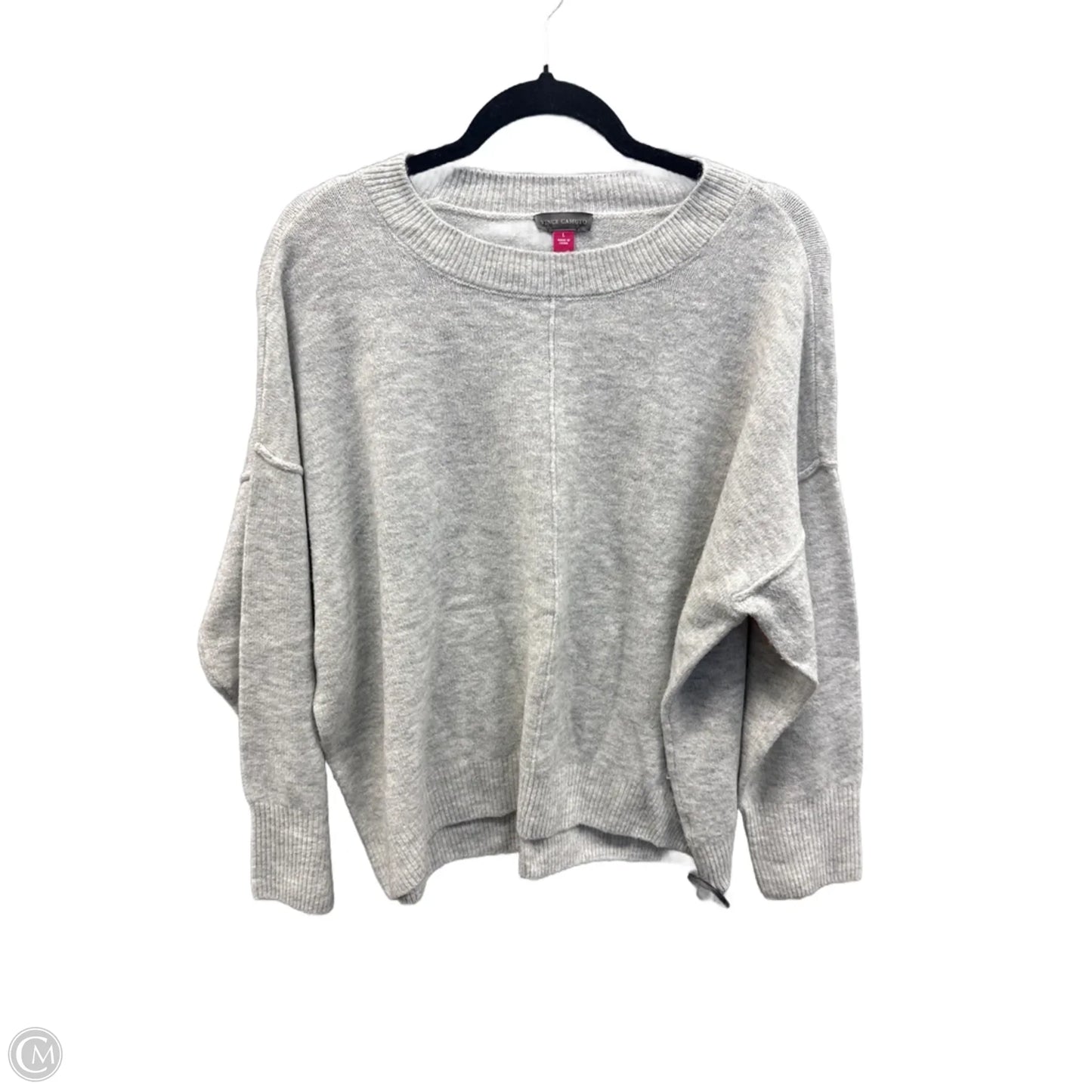 Sweater By Vince Camuto In Grey, Size: L
