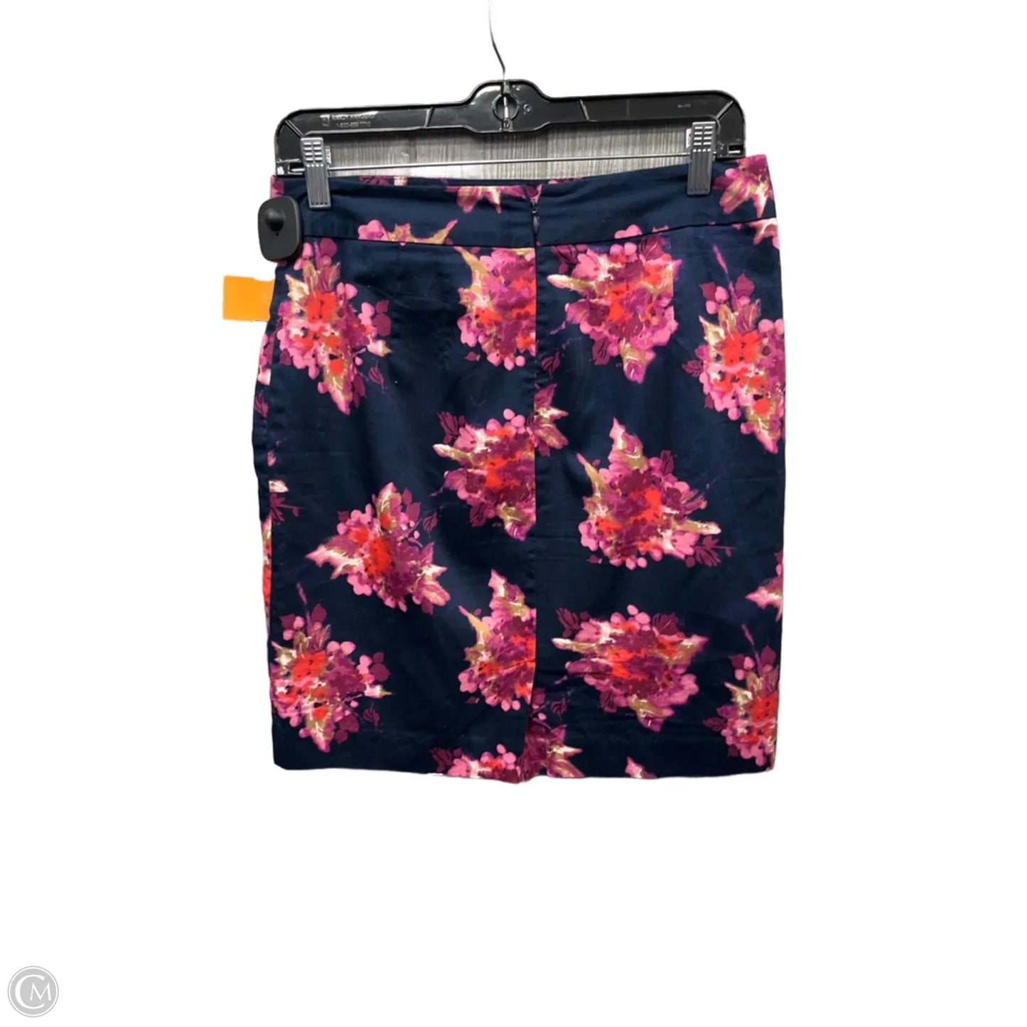 Skirt Midi By Loft In Floral Print, Size: 4