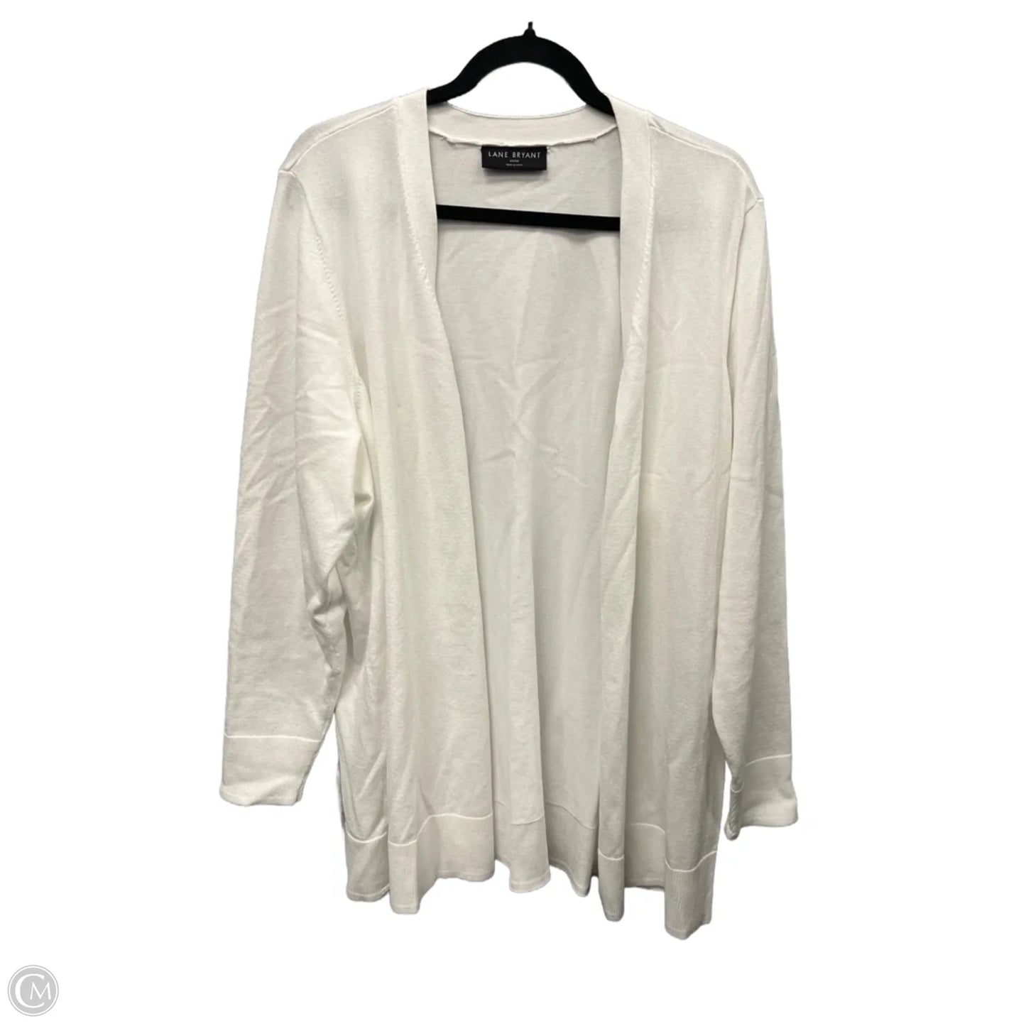 Cardigan By Lane Bryant In White, Size: 3x