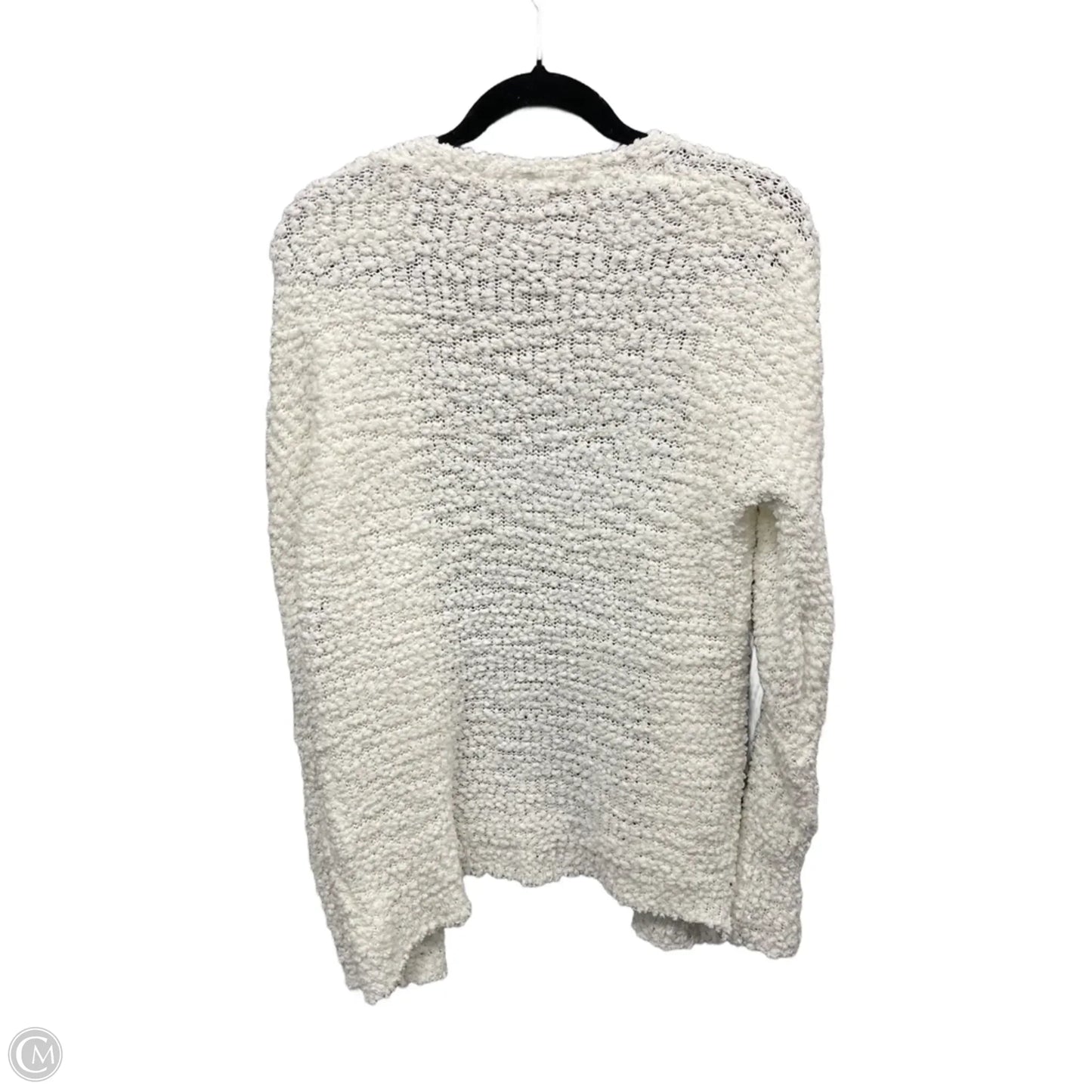 Sweater Cardigan By Shein In White, Size: S