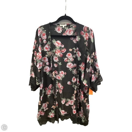 Kimono By Maurices In Floral Print, Size: Xl