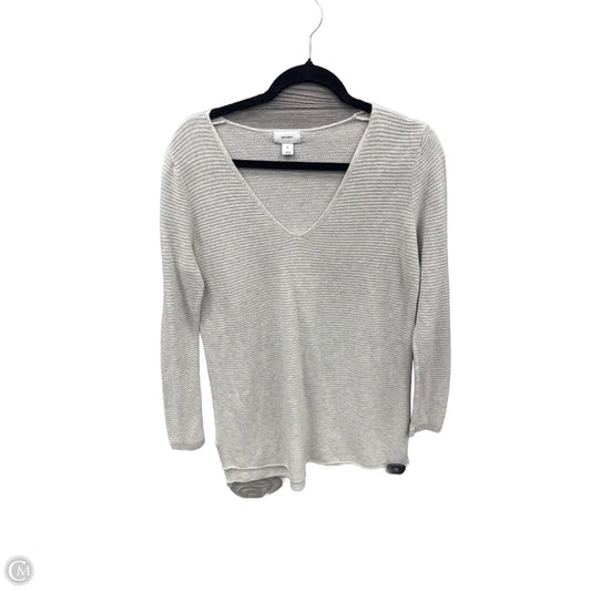 Top Long Sleeve By Old Navy In Grey, Size: M