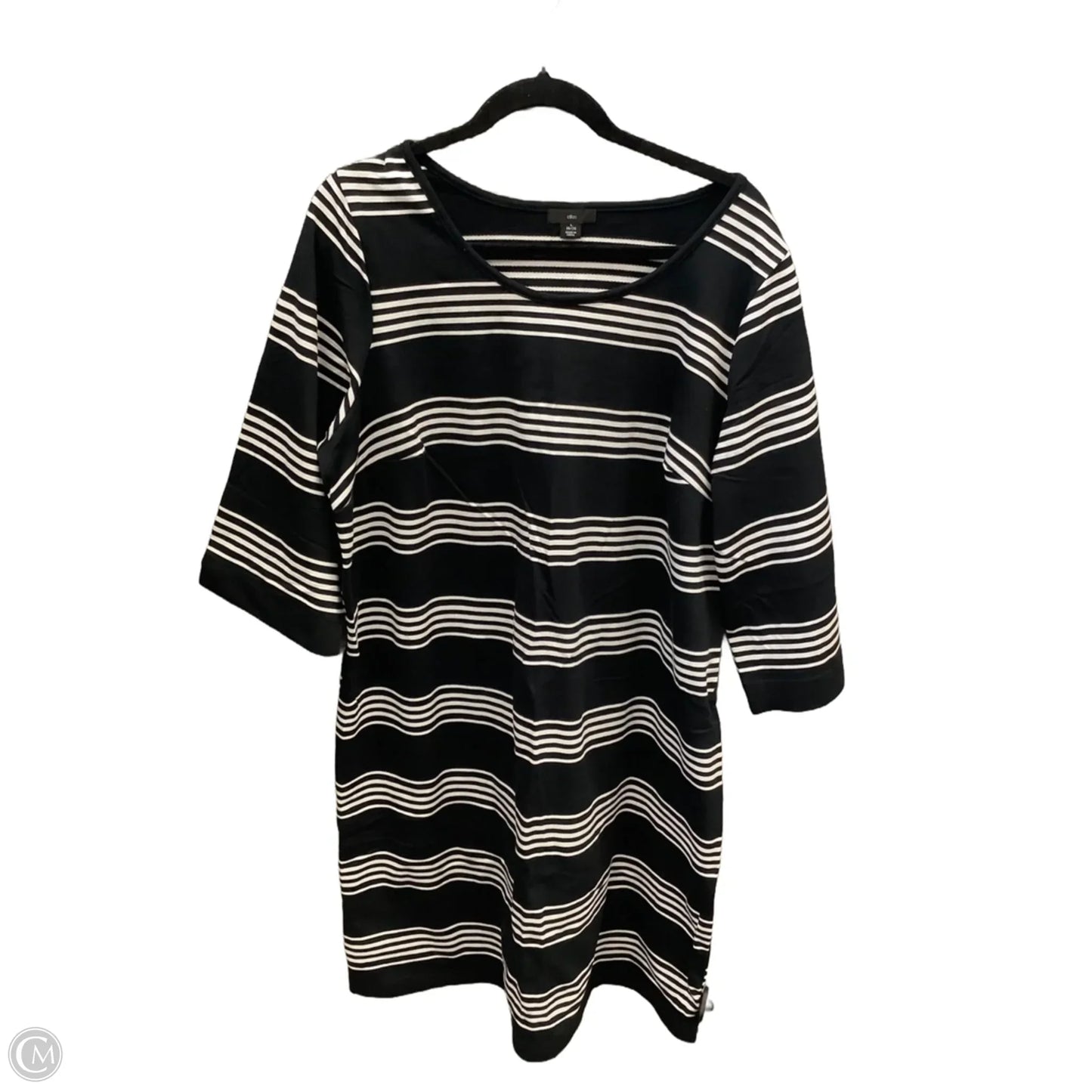 Dress Casual Maxi By Ellos In Striped Pattern, Size: Xxl