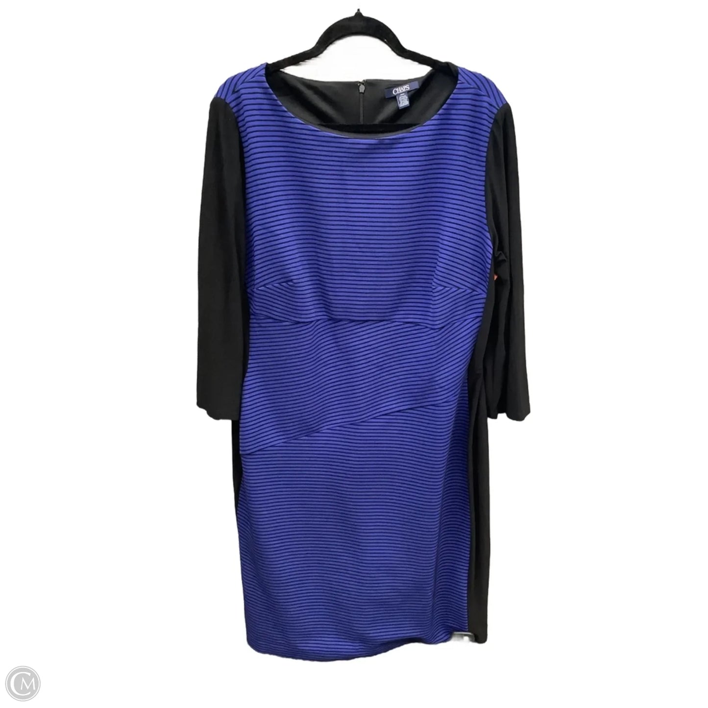 Dress Work By Chaps In Striped Pattern, Size: 2x