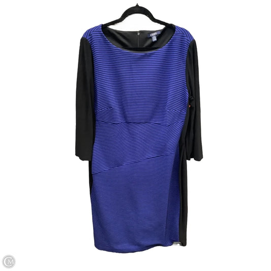 Dress Work By Chaps In Striped Pattern, Size: 2x