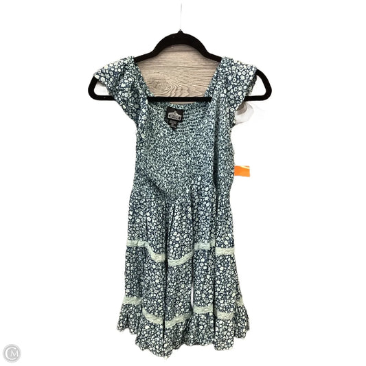 Dress Casual Midi By Angie In Blue, Size: Xl