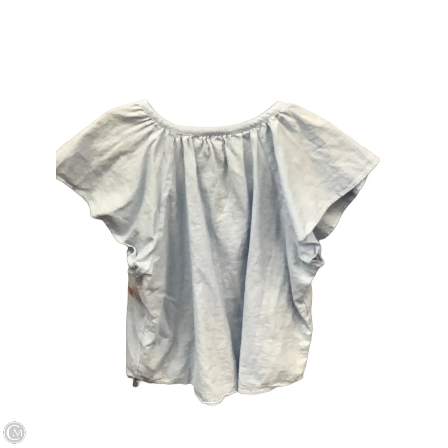 Top Short Sleeve By Universal Thread In Blue, Size: Xl