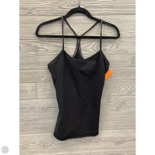 Athletic Tank Top By Lululemon In Black, Size: 10