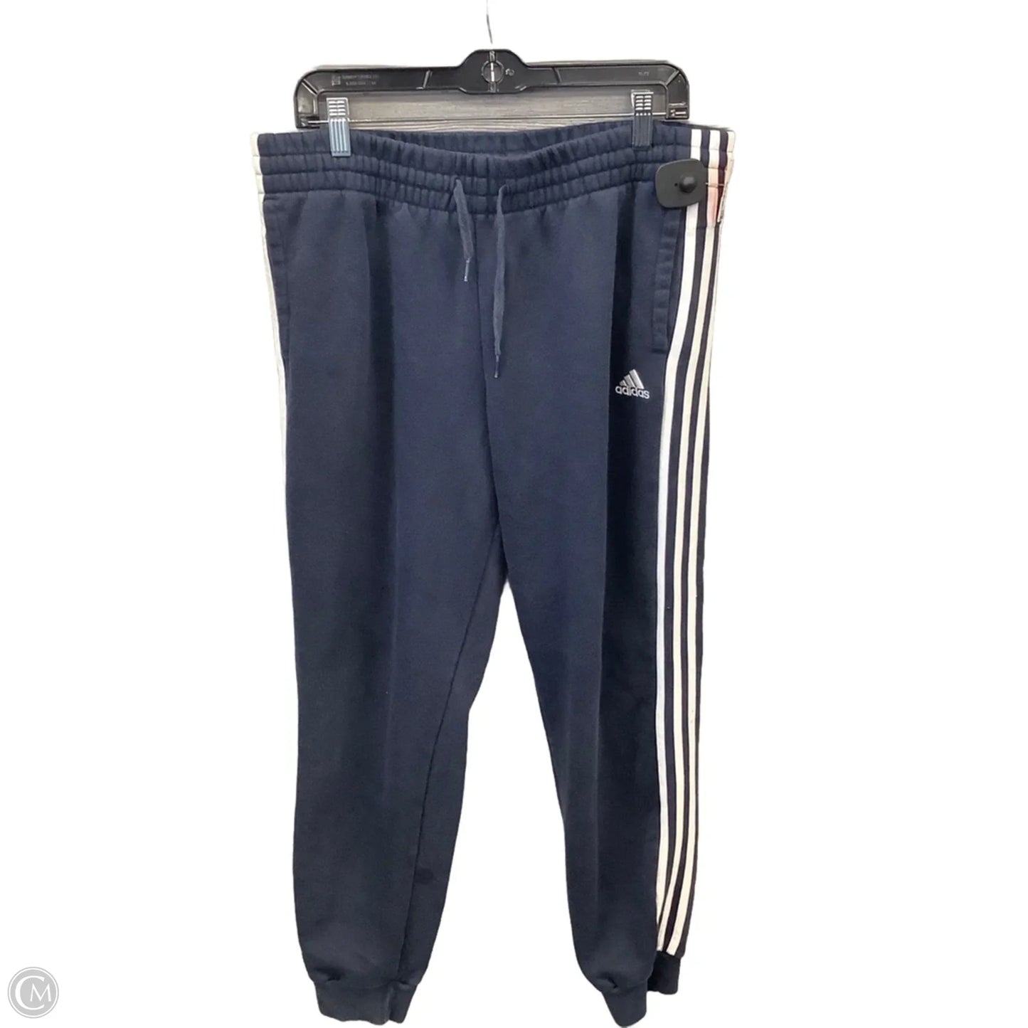 Athletic Pants By Adidas In Blue, Size: Xl