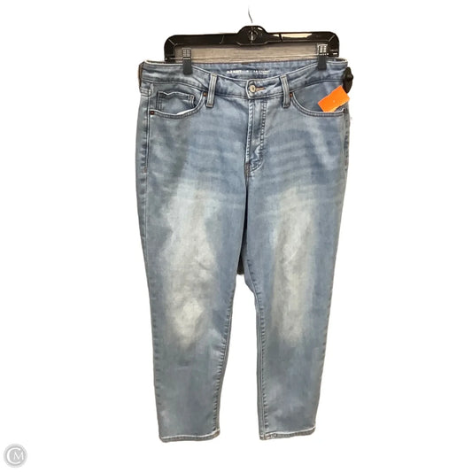 Jeans Straight By Old Navy In Blue Denim, Size: 12
