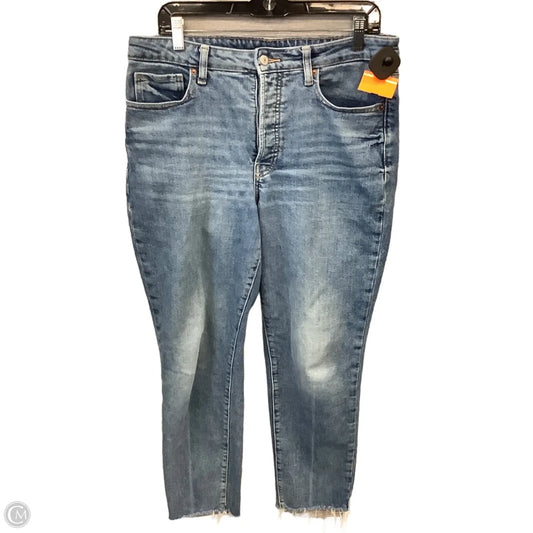 Jeans Straight By Old Navy In Blue Denim, Size: 12