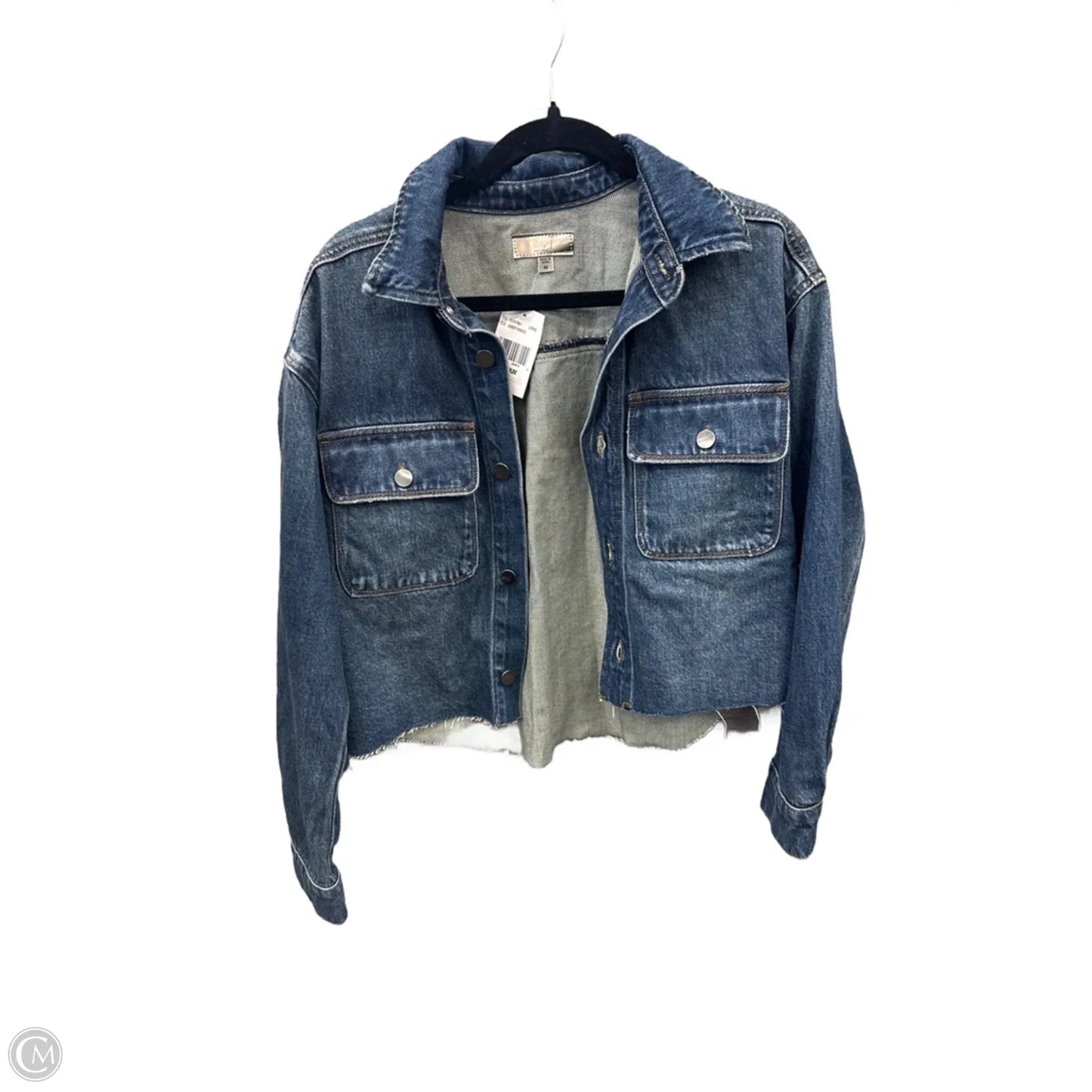 Jacket Denim By Kut In Blue Denim, Size: M