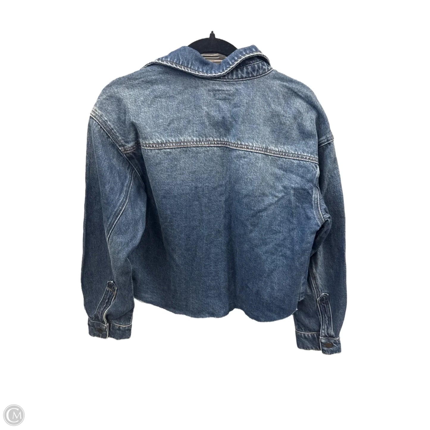 Jacket Denim By Kut In Blue Denim, Size: M