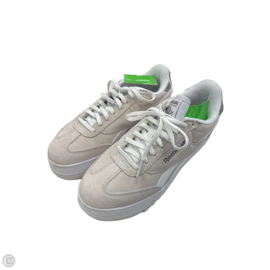 Shoes Sneakers By Reebok In Cream, Size: 8
