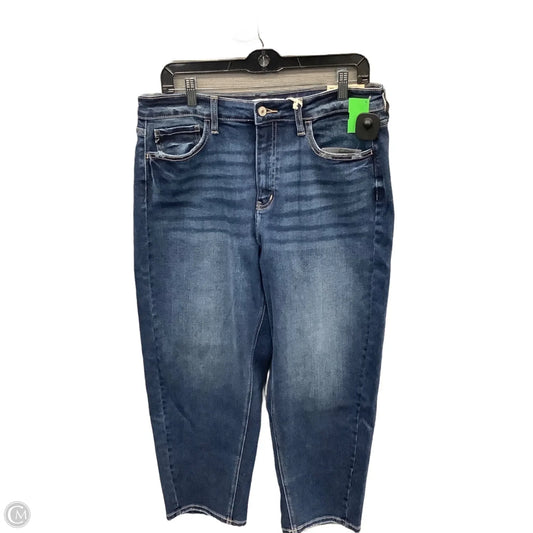 Jeans Straight By Maurices In Blue Denim, Size: 8