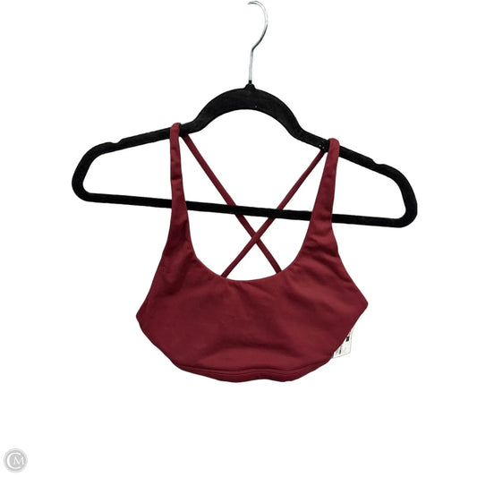 Athletic Bra By Clothes Mentor In Red, Size: M