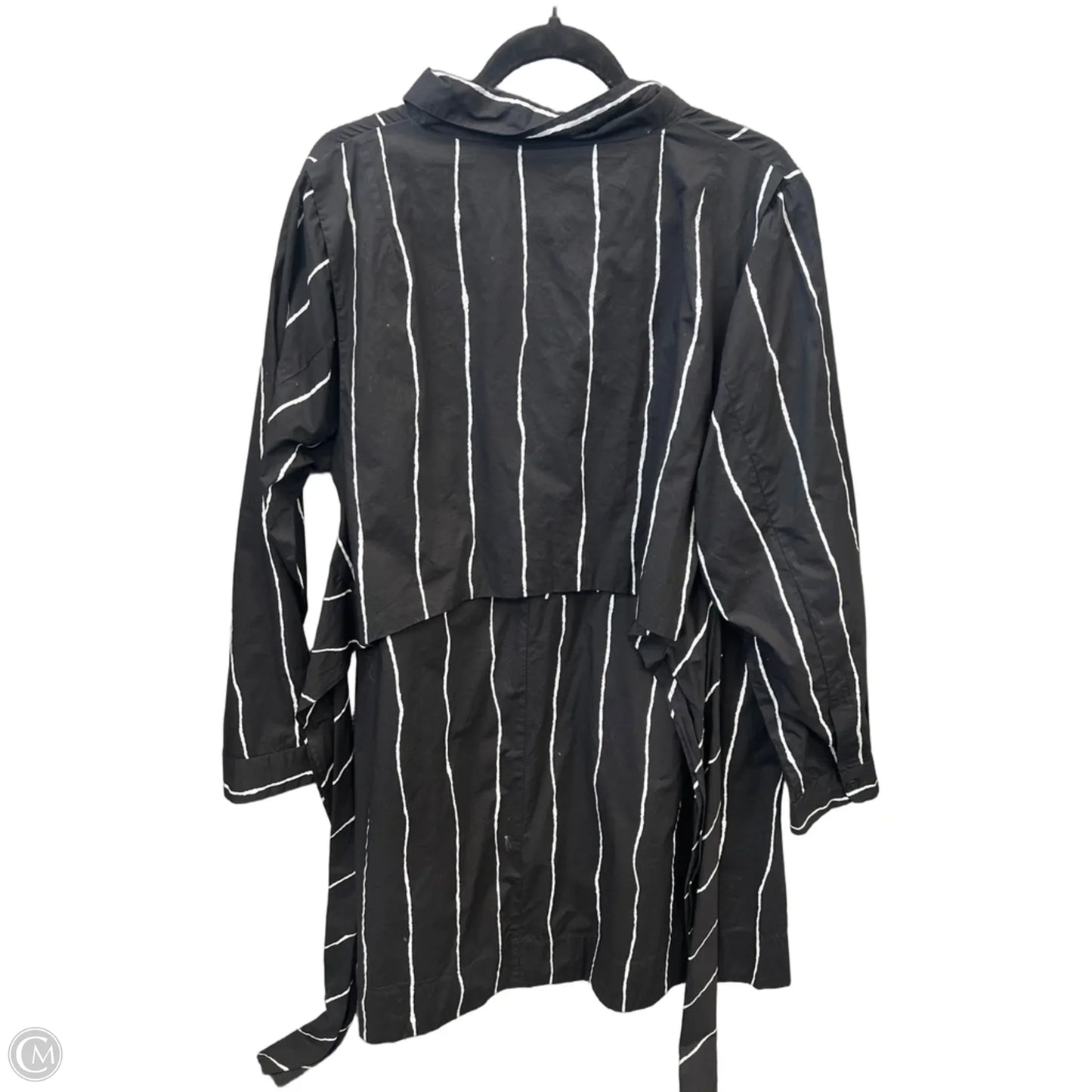Dress Casual Midi By Clothes Mentor In Striped Pattern, Size: Xl