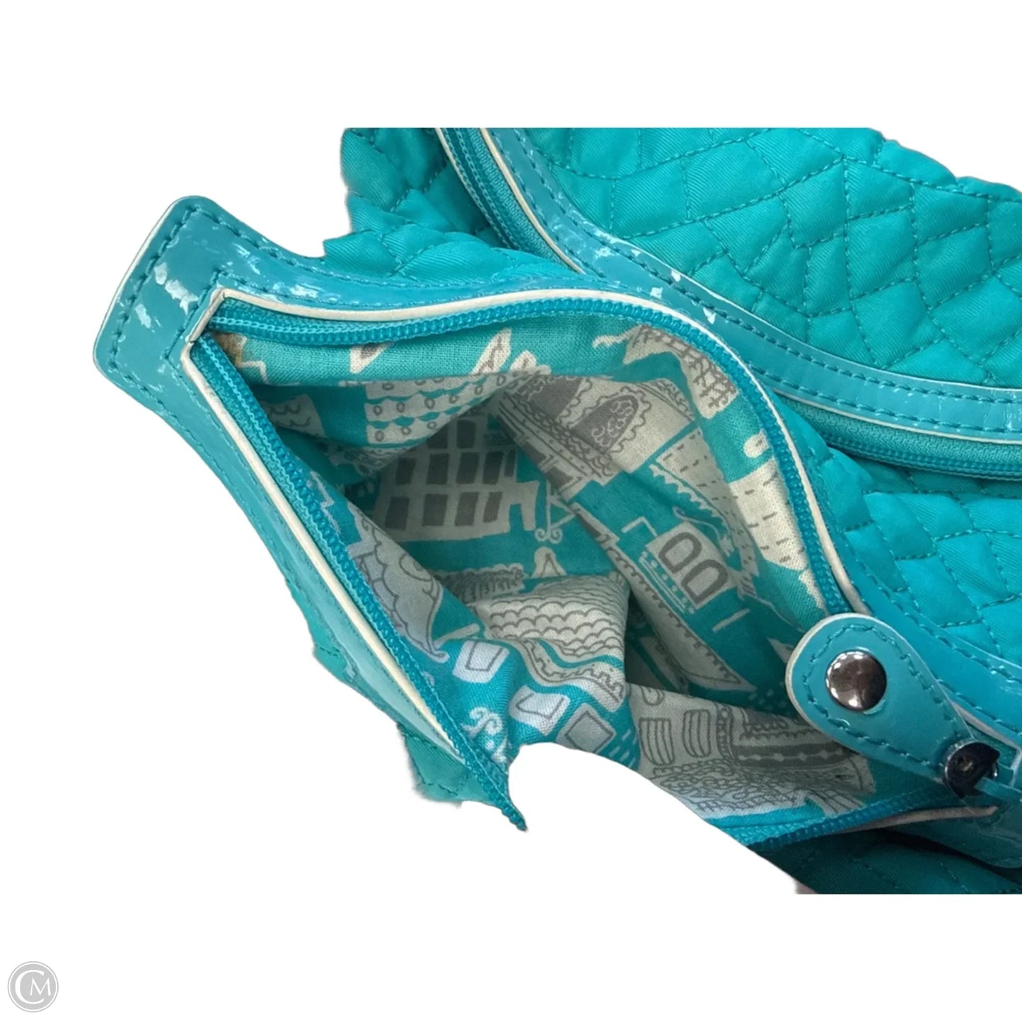 Handbag By Vera Bradley, Size: Medium