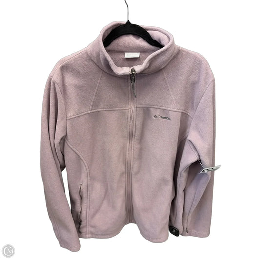Jacket Fleece By Columbia In Purple, Size: Xxl