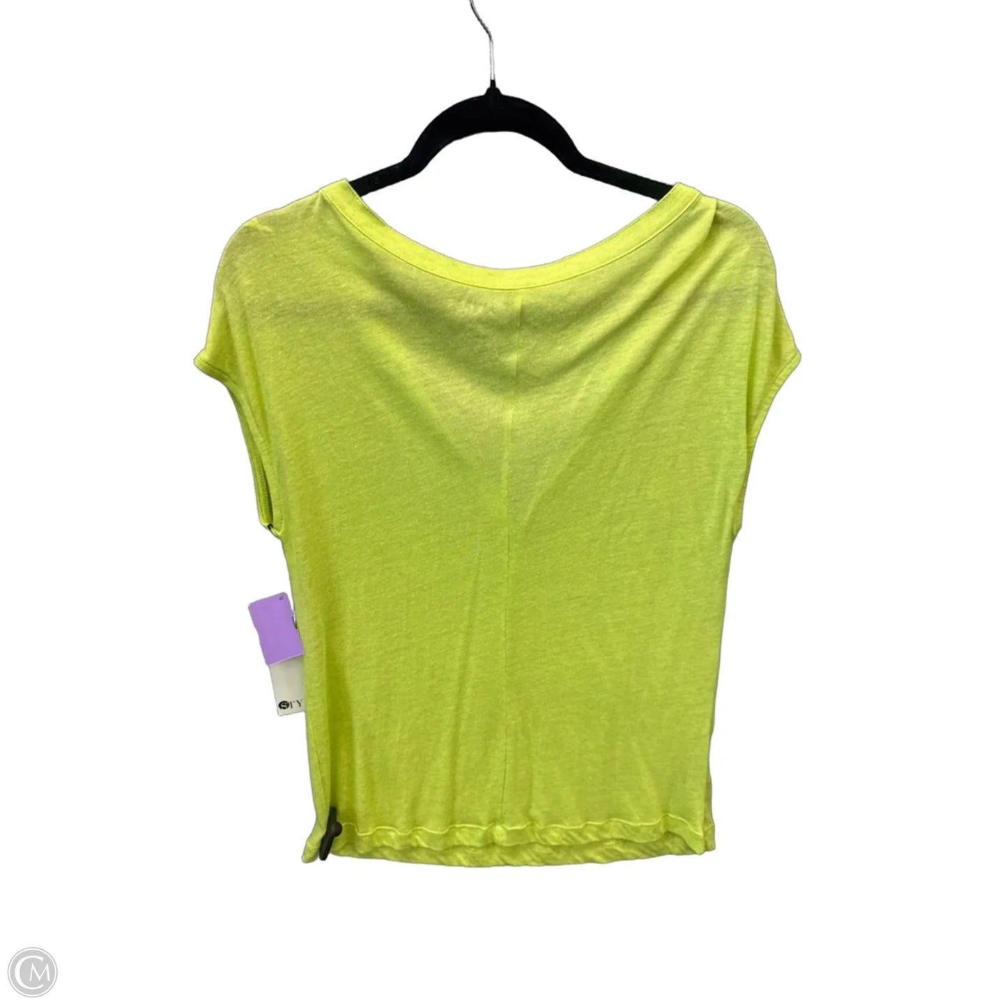 Top Sleeveless By Stylus In Green, Size: M