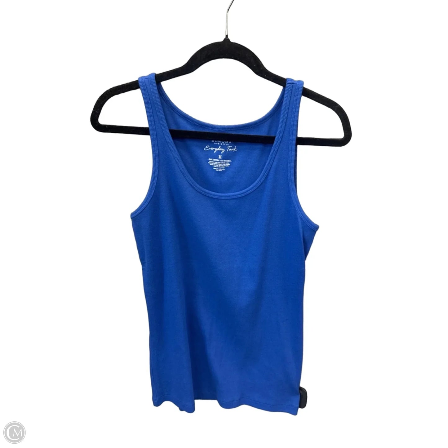 Tank Top By Sonoma In Blue, Size: M