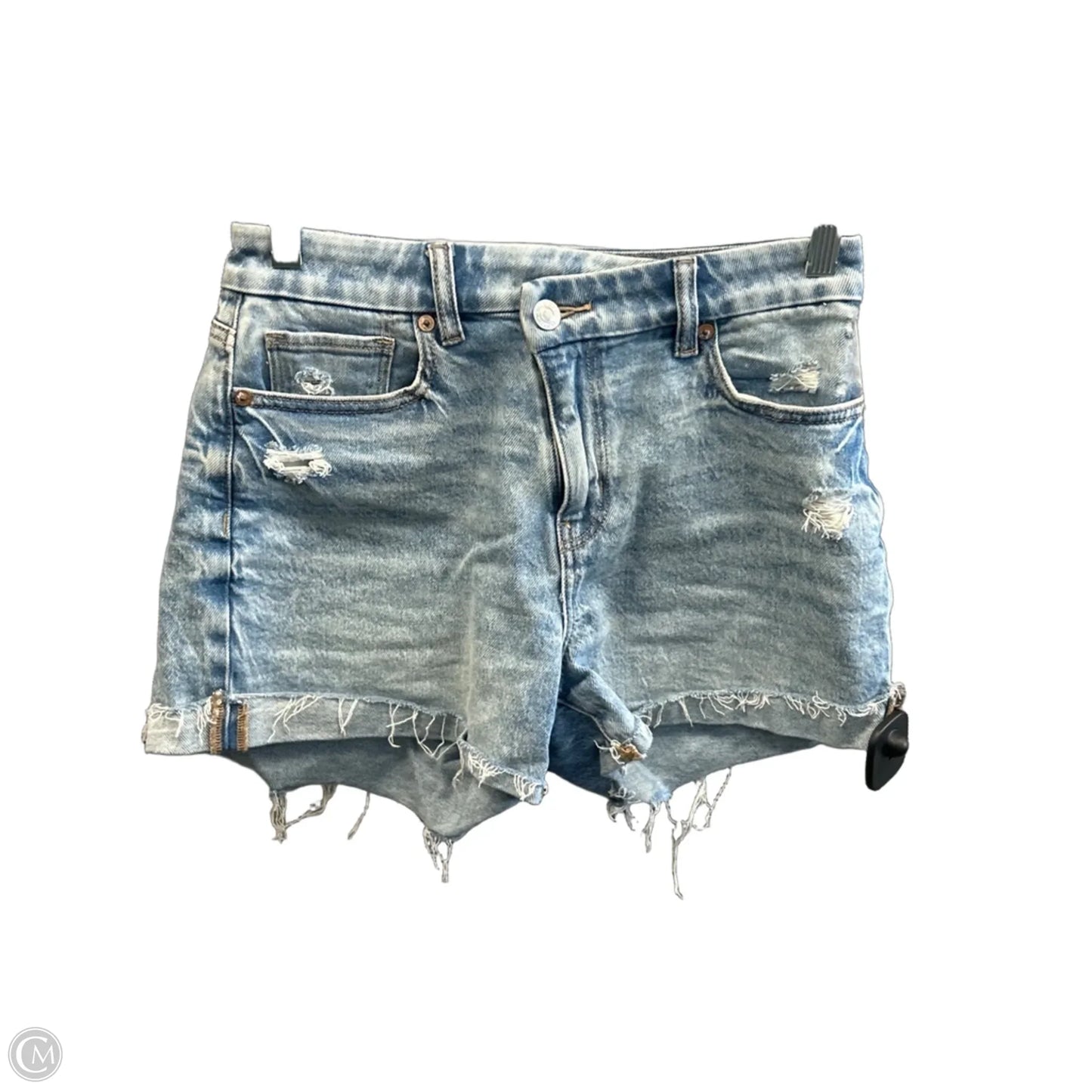 Shorts By American Eagle In Blue Denim, Size: 2
