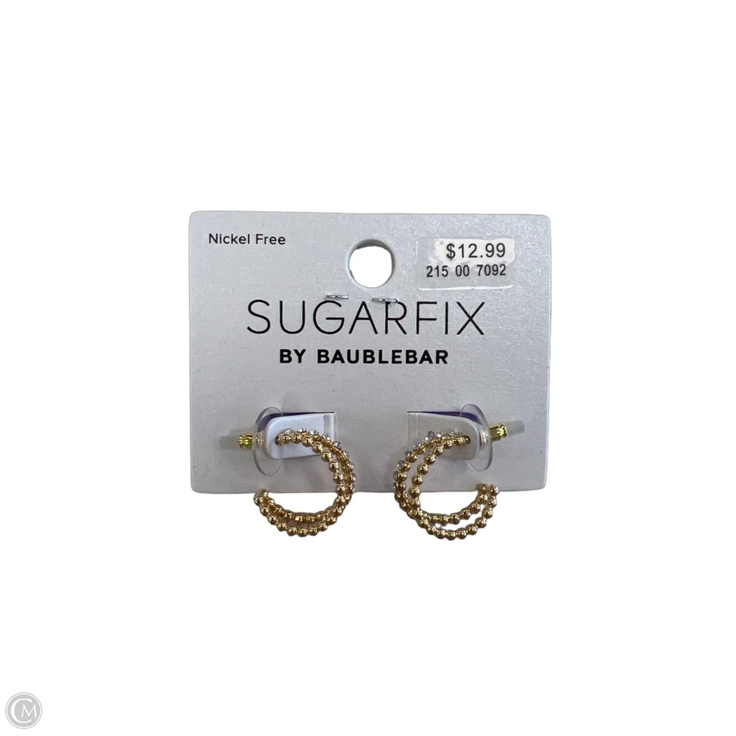 Earrings Hoop By Sugarfix By Baublebar, Size: 1