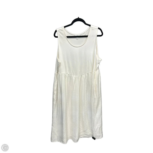 Dress Casual Midi By Time And Tru In Floral Print, Size: 3x