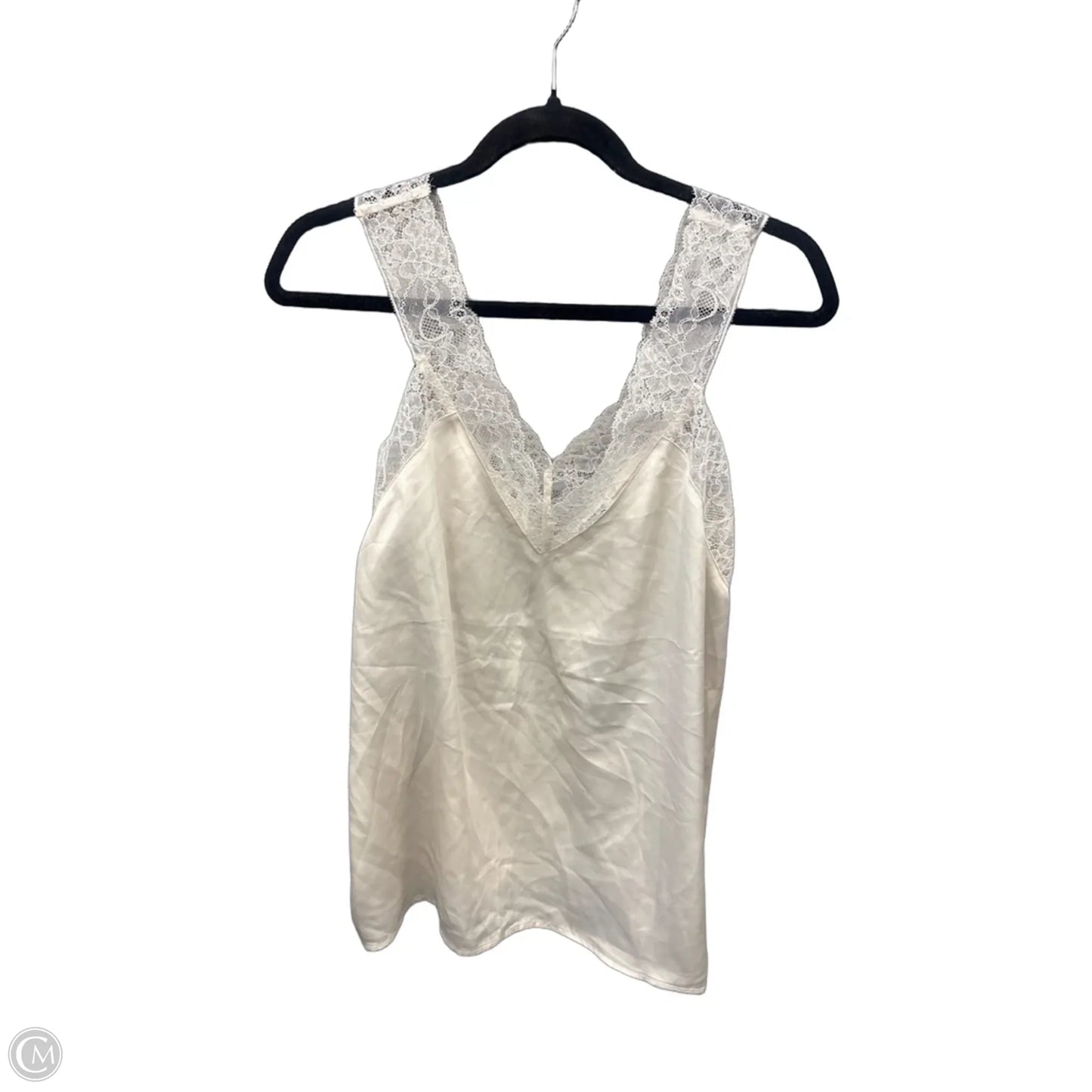 Top Sleeveless By Express In Cream, Size: M