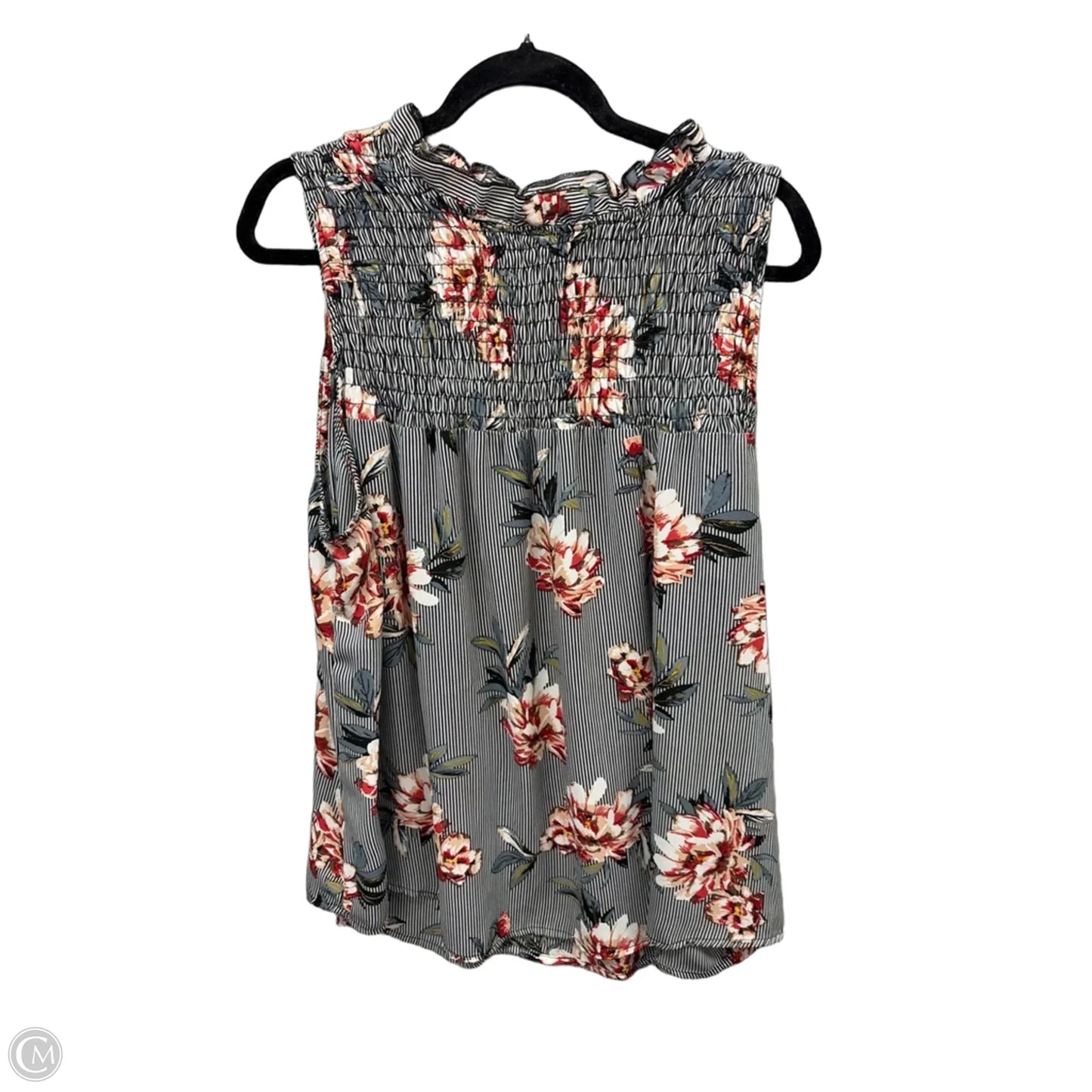 Top Sleeveless By Clothes Mentor In Striped Pattern, Size: 3x