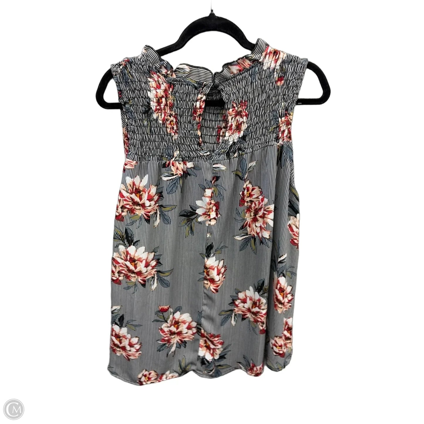 Top Sleeveless By Clothes Mentor In Striped Pattern, Size: 3x