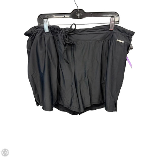 Athletic Skort By Zero Xposure In Black, Size: 3x