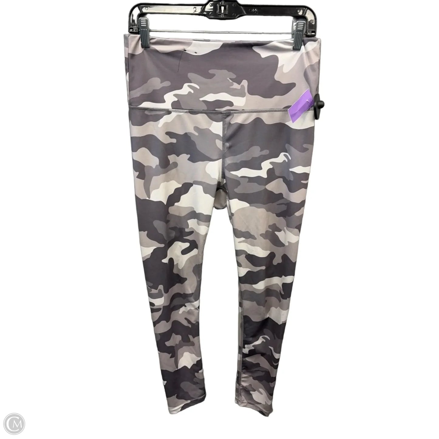 Athletic Leggings By Clothes Mentor In Camouflage Print, Size: L