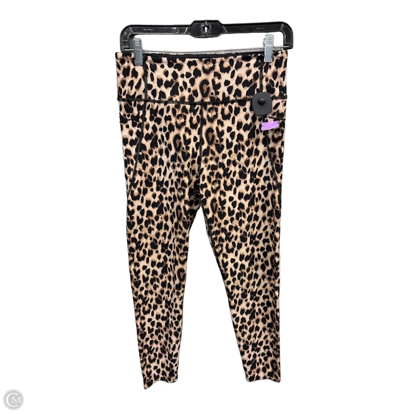 Athletic Leggings By Victorias Secret In Animal Print, Size: M