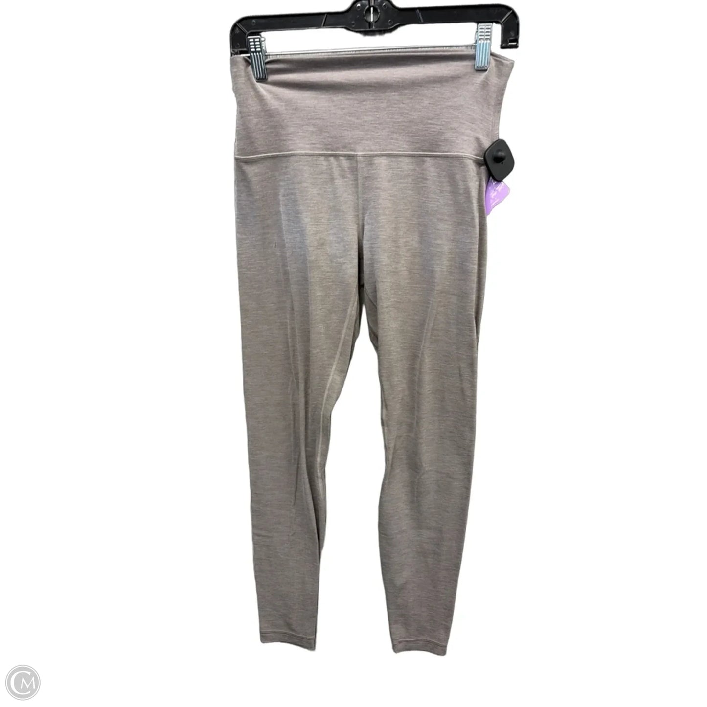 Athletic Leggings By Lululemon In Grey, Size: 8