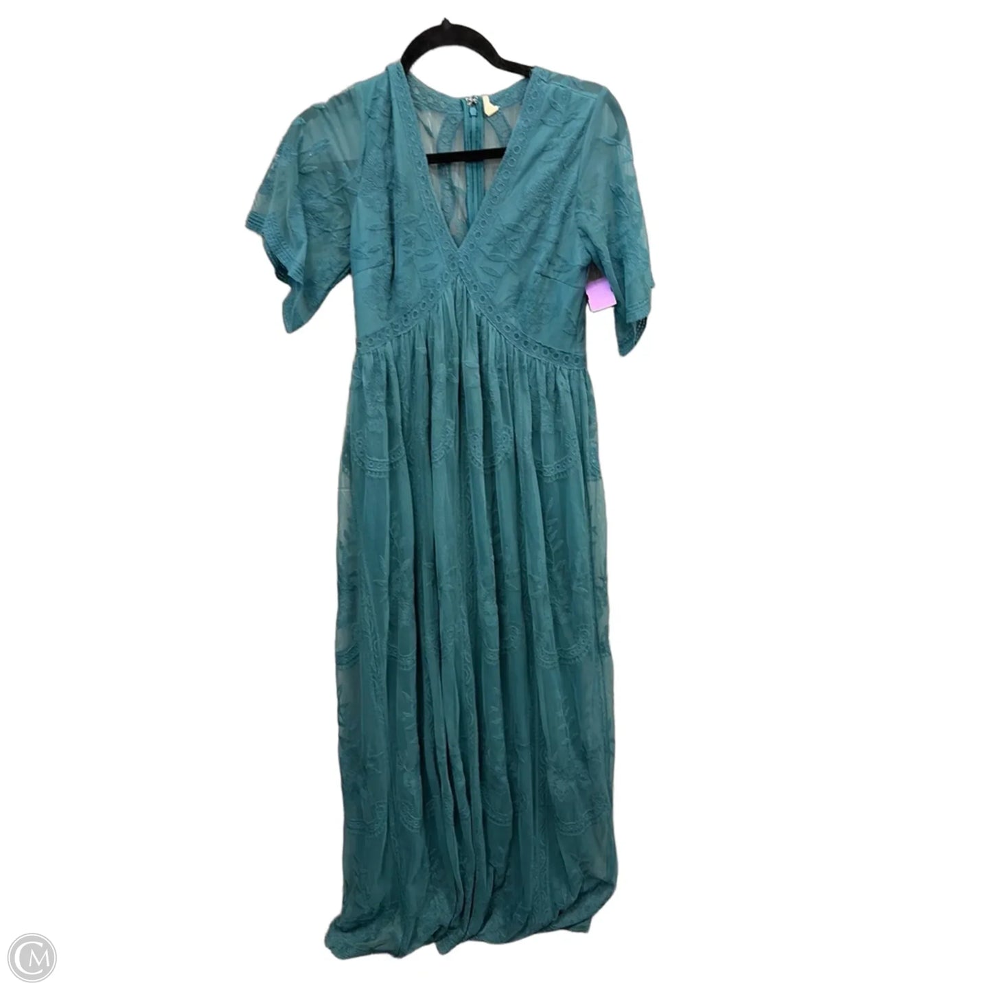 Dress Casual Maxi By Pink Blush In Green, Size: S