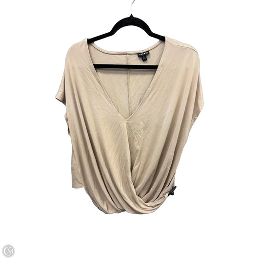 Top Short Sleeve By Torrid In Ivory, Size: 2x