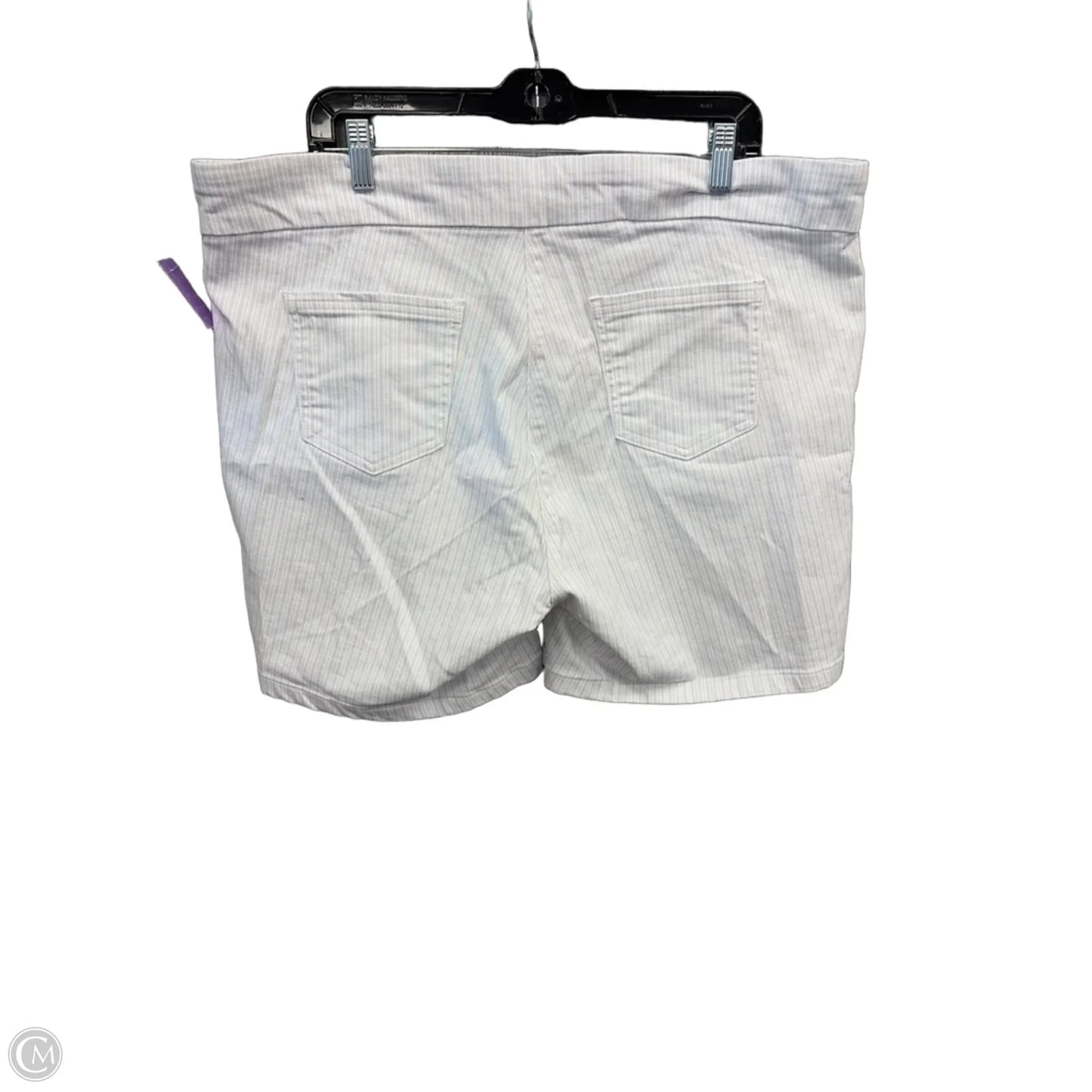Shorts By Liz Claiborne In Striped Pattern, Size: 20