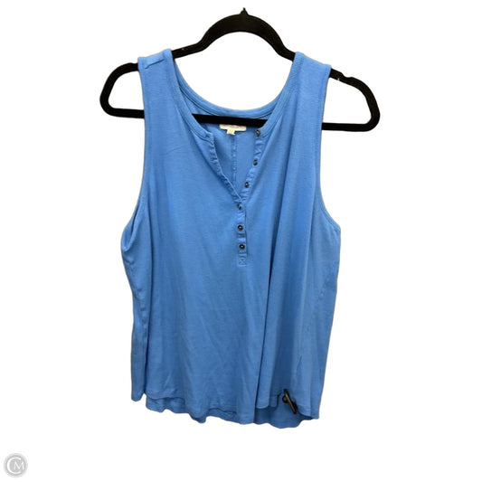 Tank Top By Maurices In Blue, Size: 1x